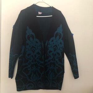 Chico’s artsy cardigan
